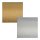 5 x Tortenuntersetzer zweiseitig - GOLD-SILBER spiegelnd - quadrat - 29x29 cm